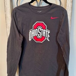 Nike Ohio State Long Sleeve Shirt - Black Size Small
